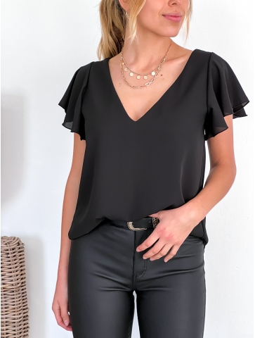 Blusa Josefa negra