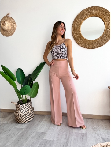 Pantalón Laura rosa