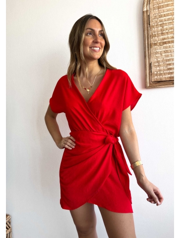 Vestido Casta rojo