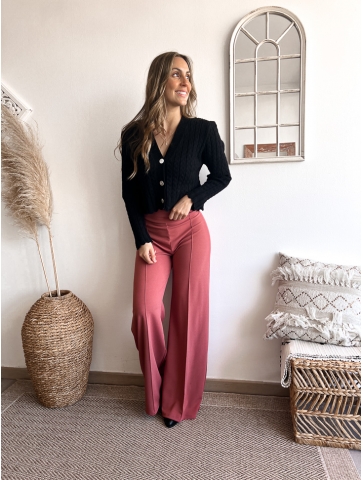 Pantalon Laura rosa viejo