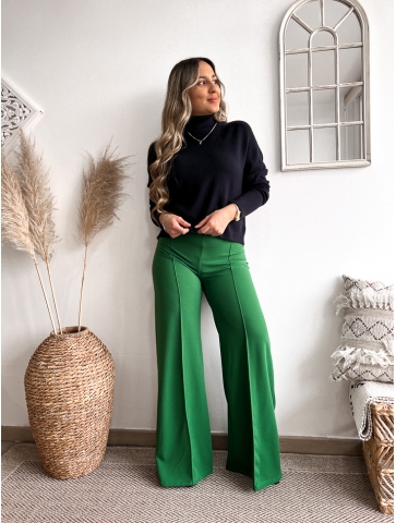 Pantalon Laura verde añejo