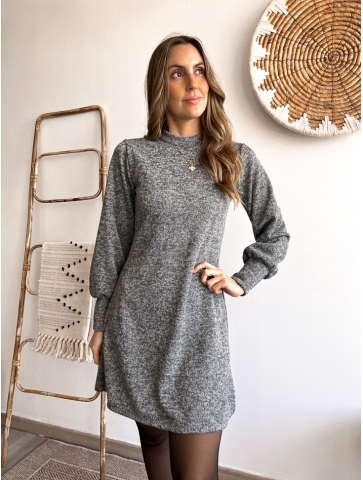 Vestido Fiora gris