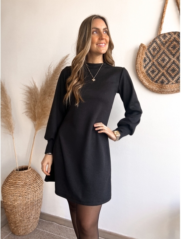 Vestido Fiora negro