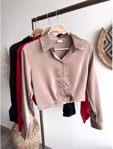 Blusa Zimbe taupe