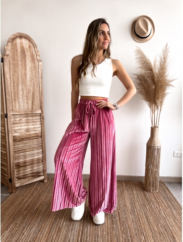 Pantalon Lipa Velvet Rose