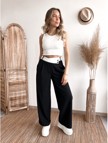 Pantalon Nelo negro