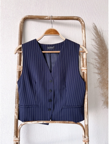 Gilet Mazu azul