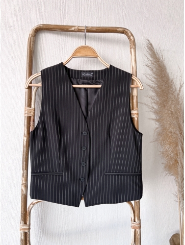 Gilet Mazu negro