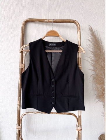 Gilet Gari negro