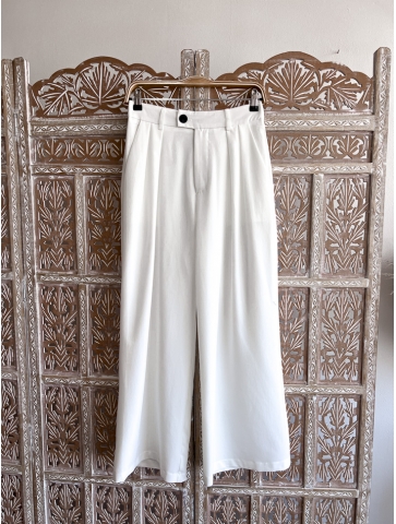 Pantalon Gari blanco