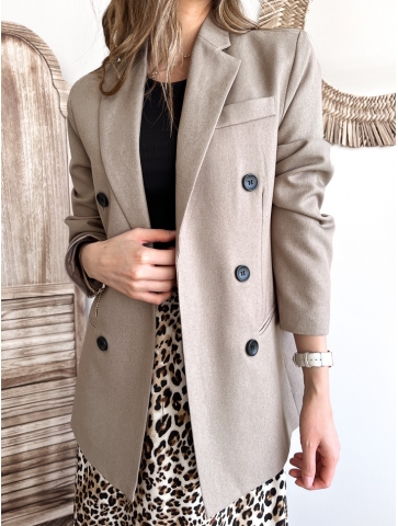 blazer Carrie taupe