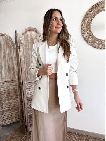 Blazer Carrie crema