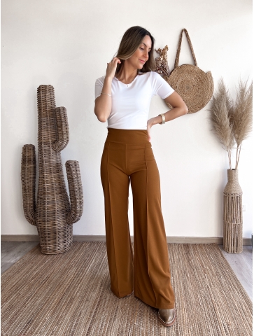 Pantalon Laura camel