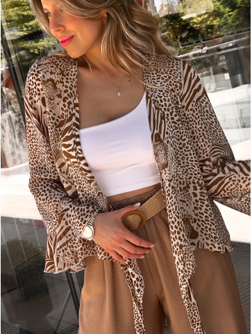 Kimono Ismael beige