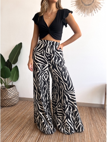 Pantalon Karu negro