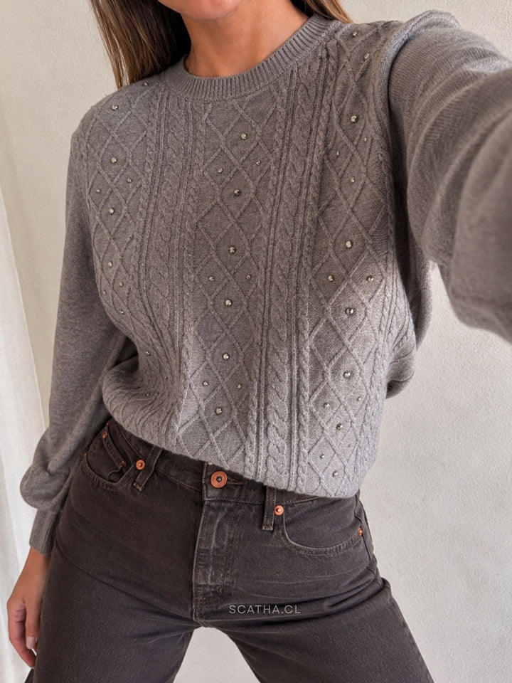 Sueter mini tachas