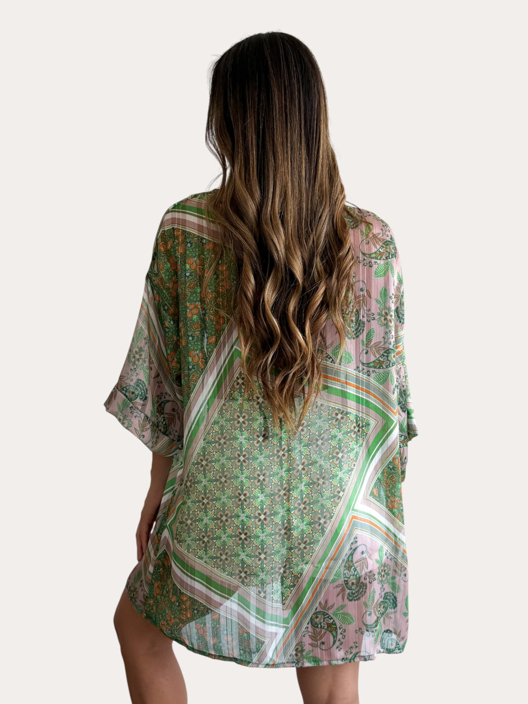 Kimono Cielo verde