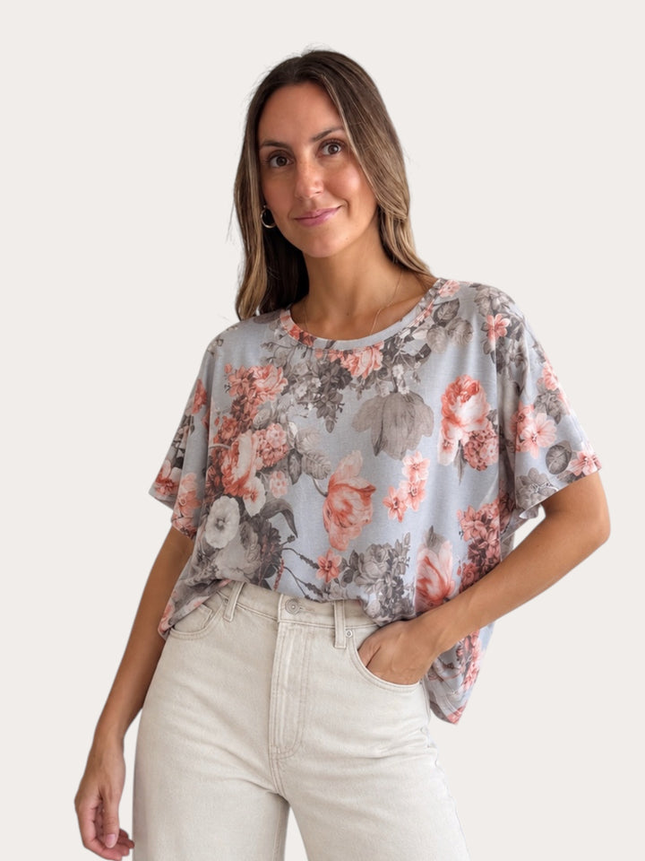 Polera Madrid Flor