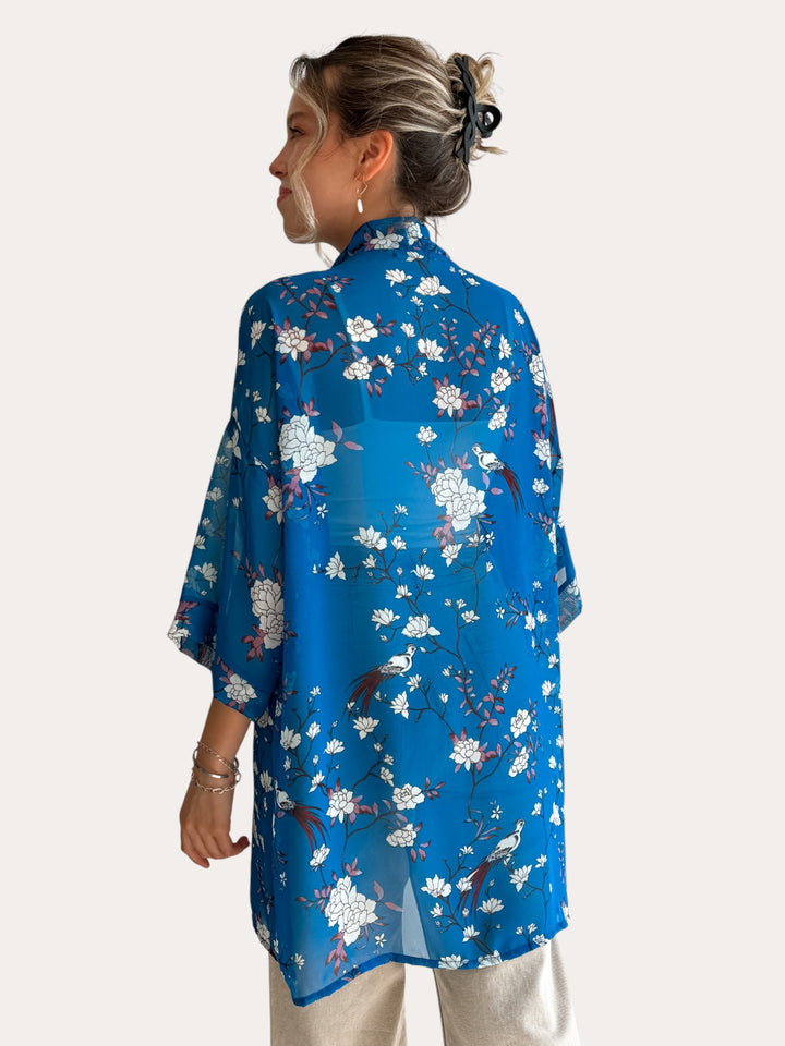 Kimono Cielo azul