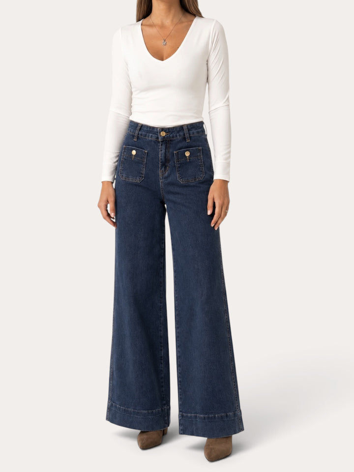 Jeans bolsillos delanteros