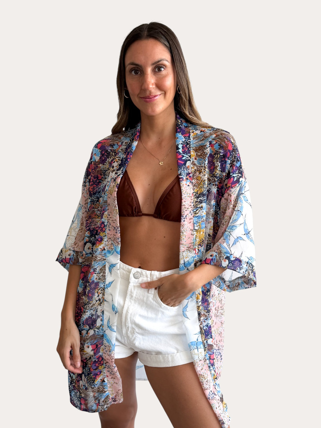 Kimono Cielo blanco