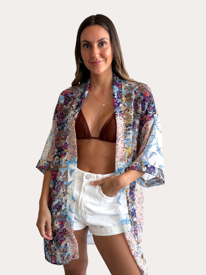 Kimono Cielo blanco