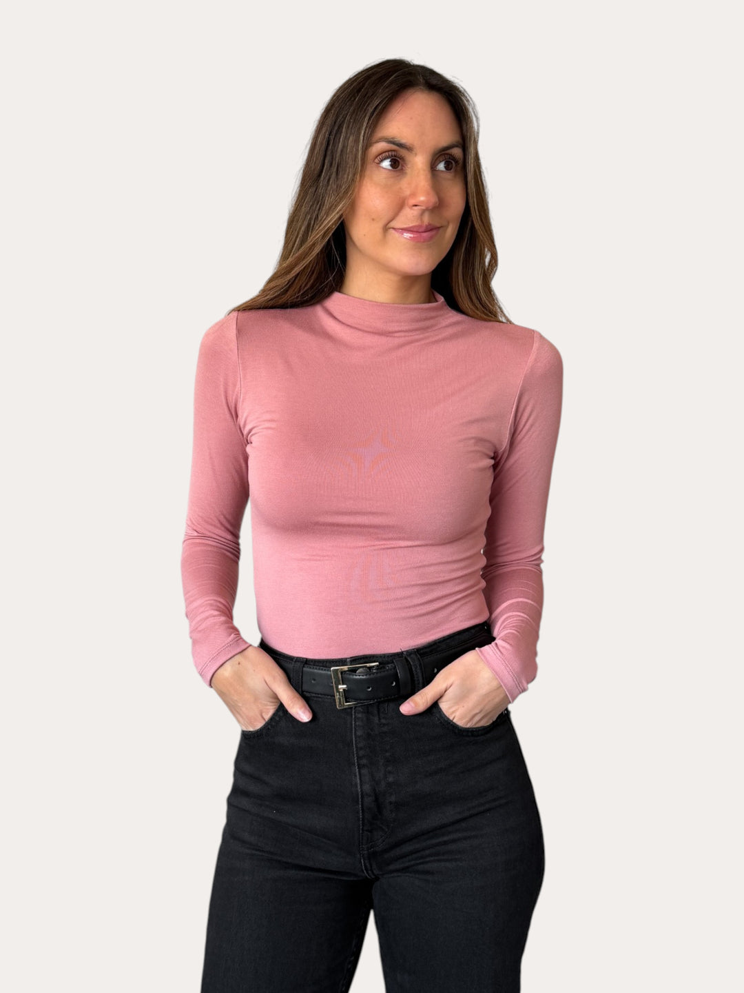 Polera Corina  manga larga