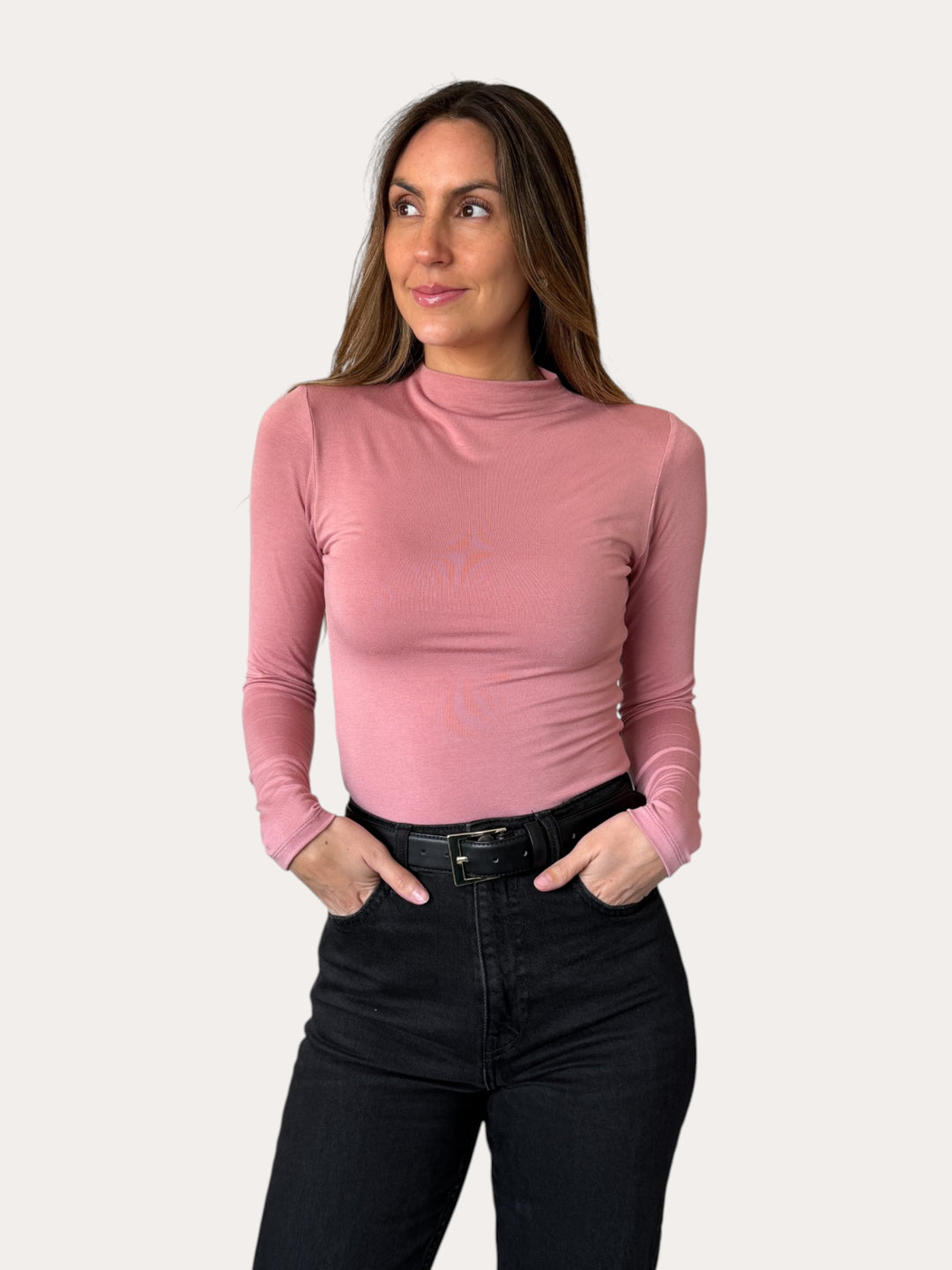 Polera Corina  manga larga