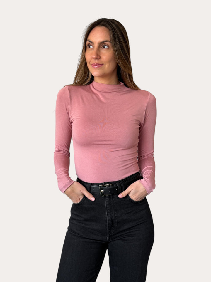 Polera Corina  manga larga