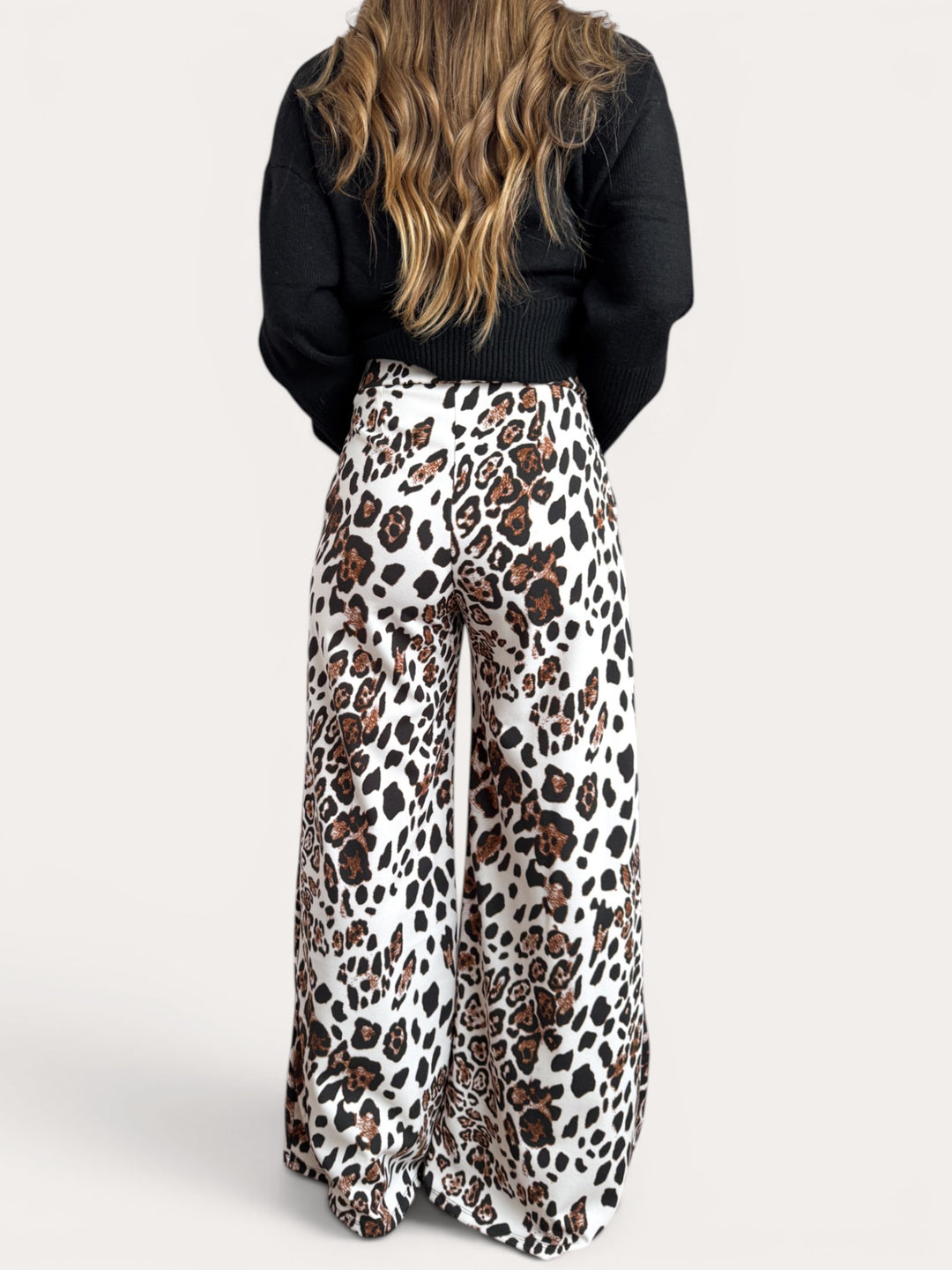 Pantalon palazzo Cote pardo