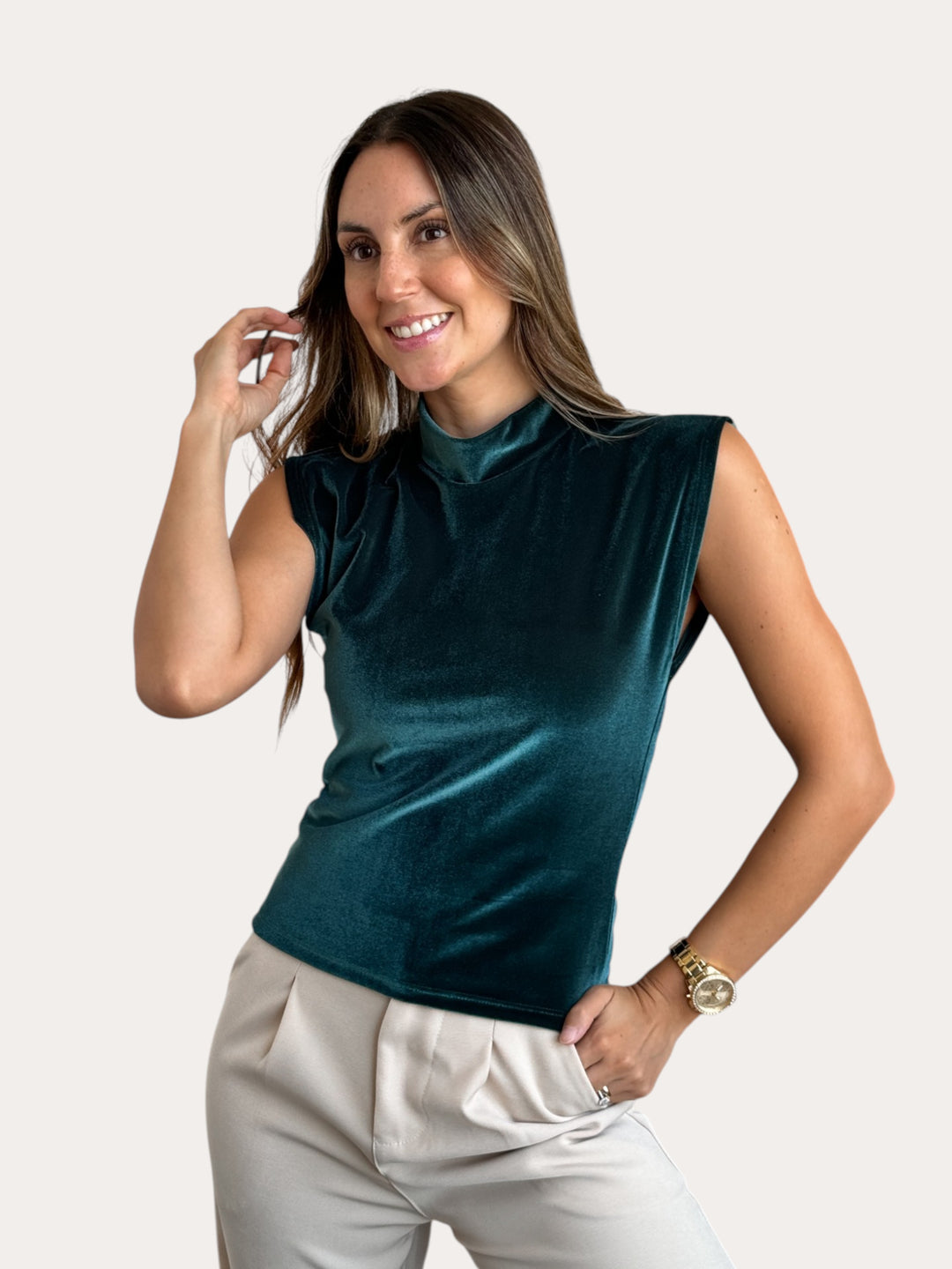 Polera Mone velvet