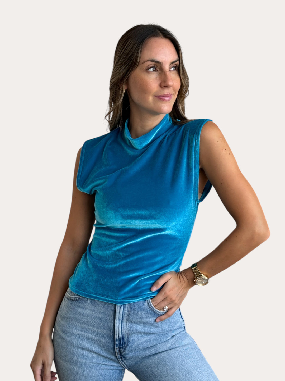 Polera Mone velvet