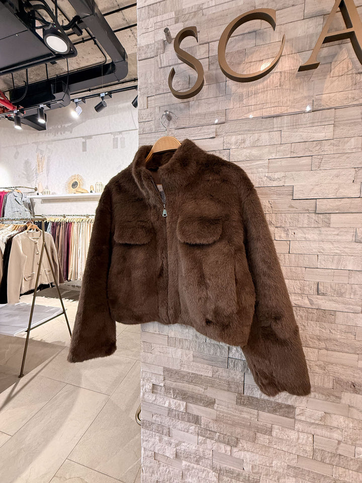 Chaqueta piel suave