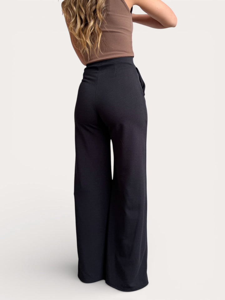 Pantalon Palazzo Monaco bolsillos