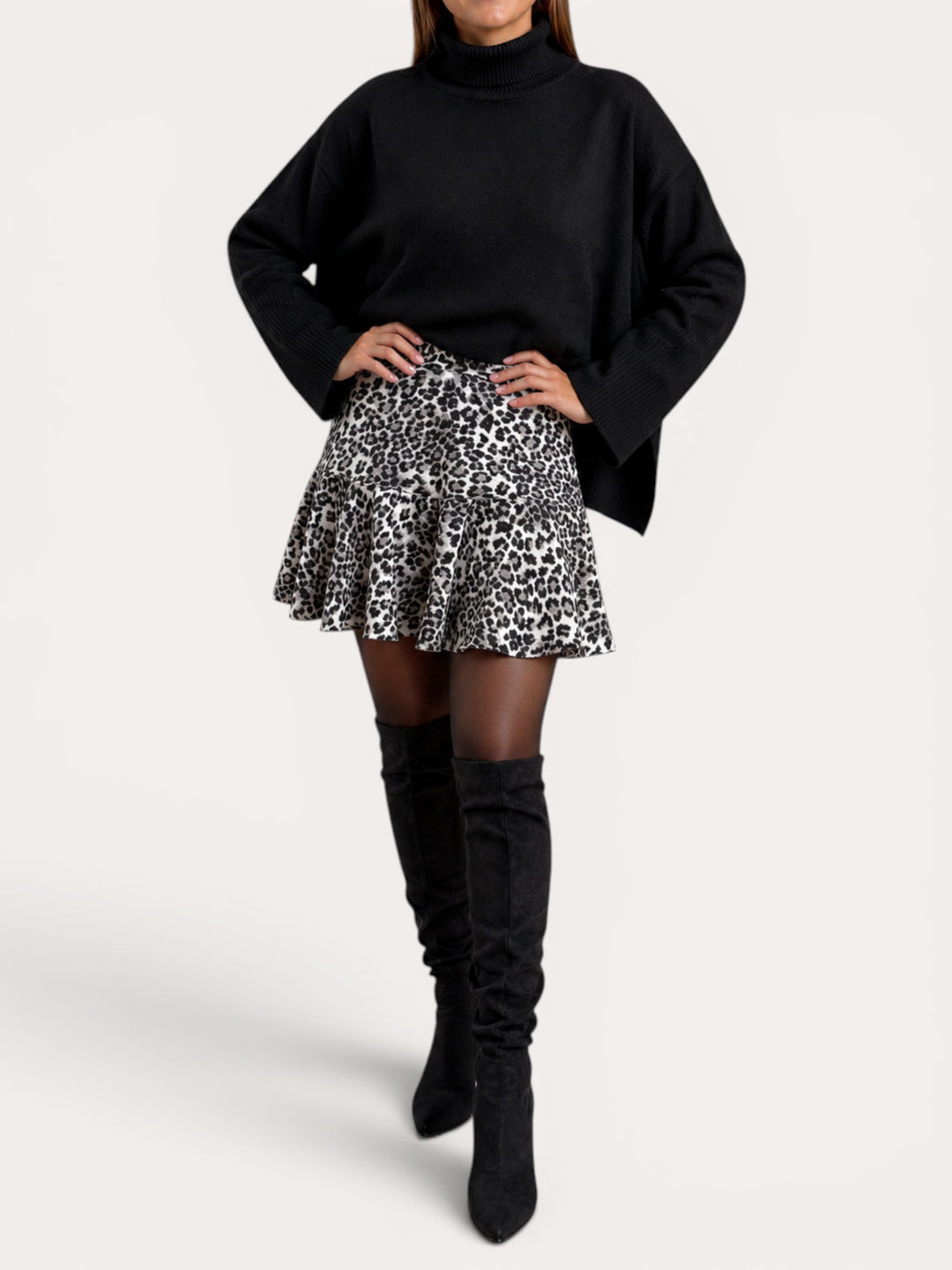 Falda Keni print