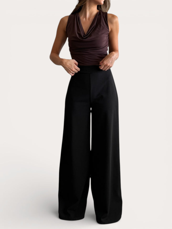 Pantalon Palazzo Monaco
